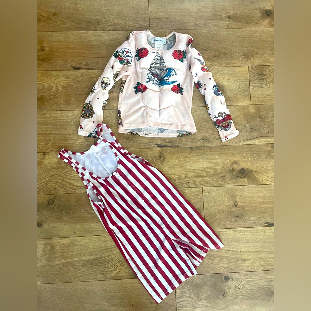 Strong man costume kids small